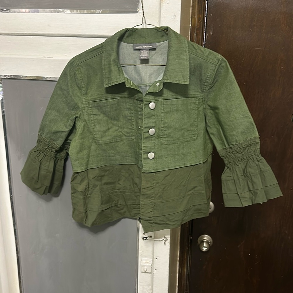 Kate & Mallory Green Cardigan